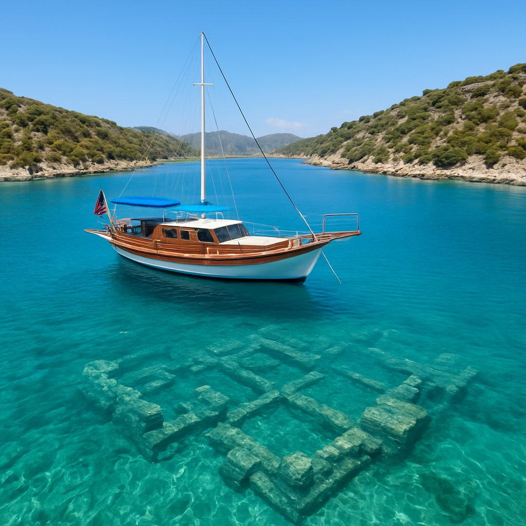 Kekova Teknesi Tur Rehberi: Batık Antik Şehri Keşfet ve Deniz Turiziminin Özü